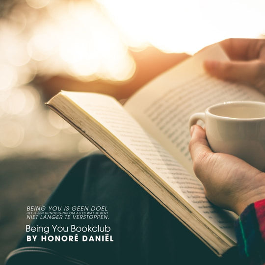 Quote over jezelf zijn in de Being You Bookclub met By Honoré Daniël